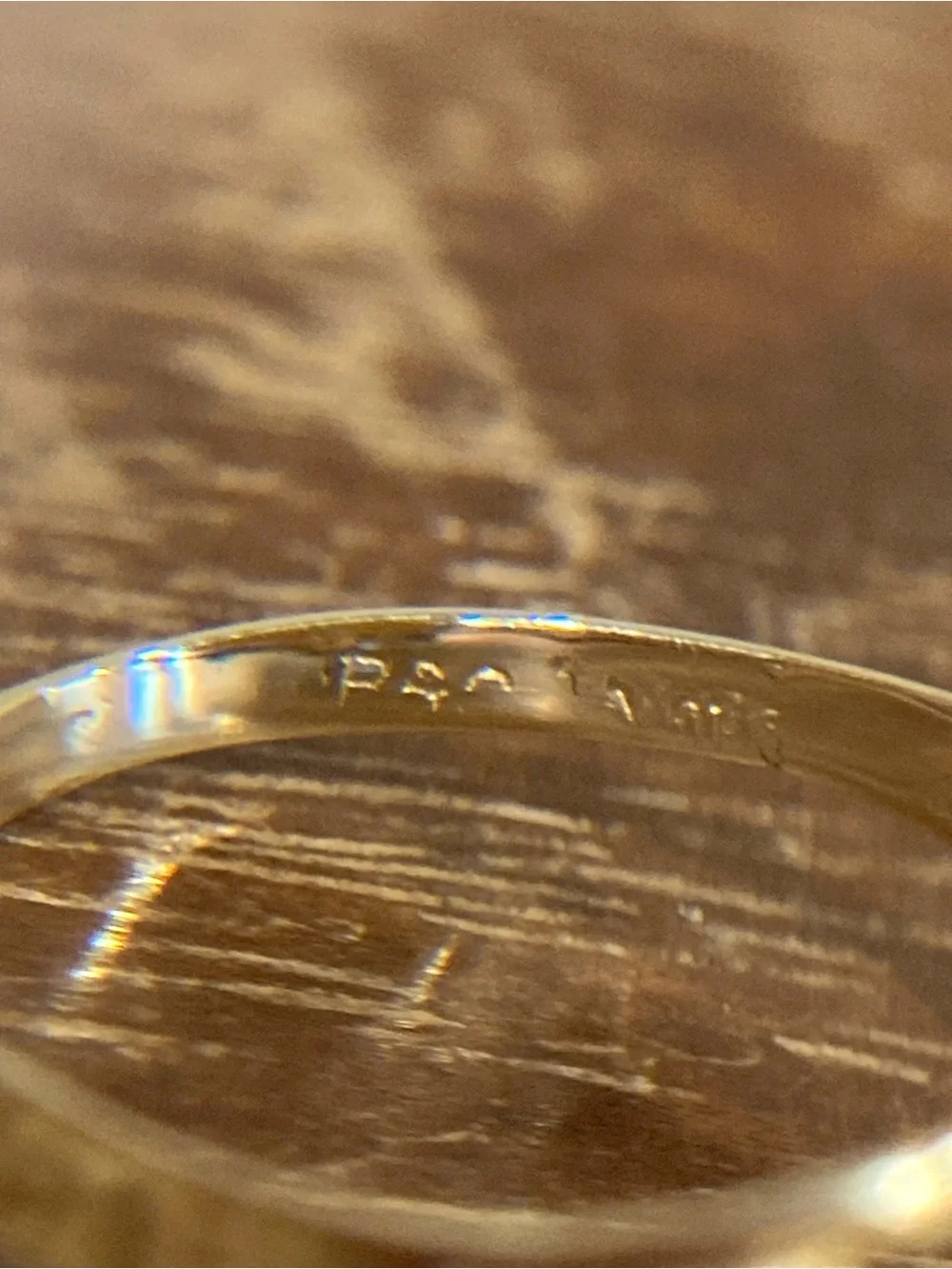 10K Gold Coin Signet Ring Virgo Horoscope Size 7.5 - Picture 14 of 15